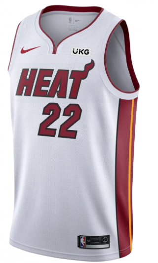 youth miami heat Jimmy butler #22 white jersey