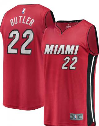 youth miami heat Jimmy butler #22 red jersey