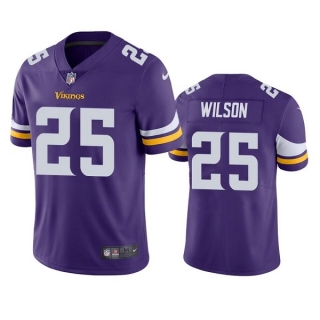 Minnesota Vikings #25 Albert Wilson Purple Vapor Untouchable Stitched Jersey