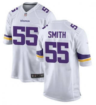 Minnesota Vikings #55 Za'Darius Smith White Stitched Jersey