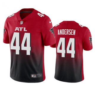 Atlanta Falcons #44 Troy Andersen Red Draft Vapor Untouchable Limited Stitched