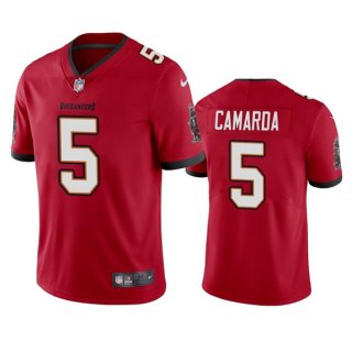 Tampa Bay Buccaneers #5 Jake Camarda Red Vapor Untouchable Limited Stitched