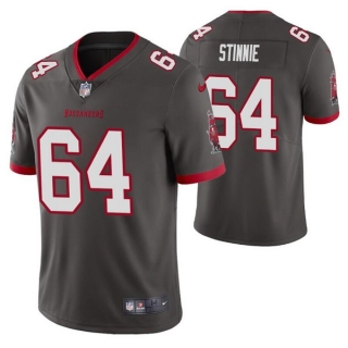 Tampa Bay Buccaneers #64 Aaron Stinnie Gray Vapor Untouchable Limited Stitched