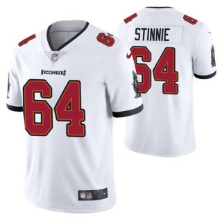 Tampa Bay Buccaneers #64 Aaron Stinnie White Vapor Untouchable Limited Stitched