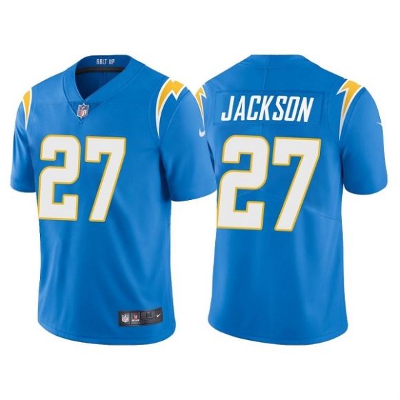 Los Angeles Chargers #27 J.C. Jackson Blue Vapor Untouchable Limited Stitched