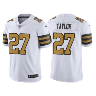 New Orleans Saints #27 Alontae Taylor White Color Rush Limited Stitched Jersey