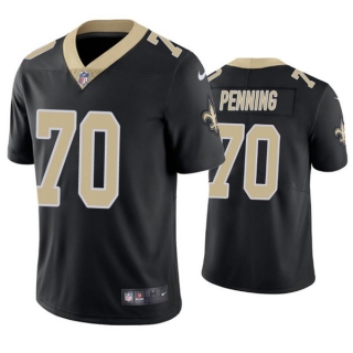 New Orleans Saints #70 Trevor Penning Black Vapor Limited Stitched Jersey