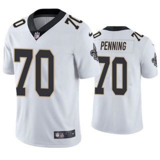 New Orleans Saints #70 Trevor Penning White Vapor Limited Stitched Jersey
