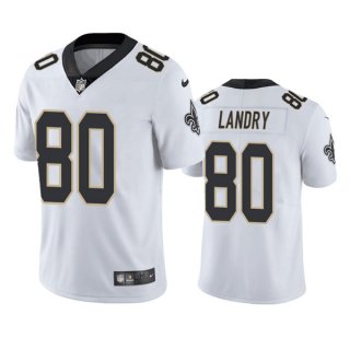 New Orleans Saints #80 Jarvis Landry White Limited Stitched Jersey