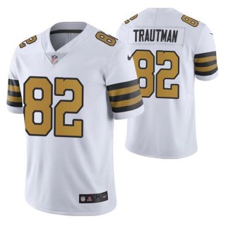 New Orleans Saints #82 Adam Trautman Color Rush Stitched Jersey