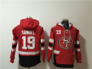 San Francisco 49ers #19 Deebo Samuel Red Black Ageless Must-Have Lace-Up