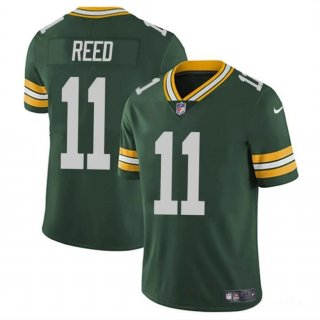 Green Bay Packers #11 Jayden Reed Green Vapor Untouchable Stitched Jersey