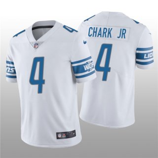 Detroit Lions #4 DJ Chark Jr. White Vapor Untouchable Limited Stitched Jersey