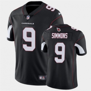 Arizona Cardinals #9 Isaiah Simmons Black Vapor Untouchable Limited Stitched