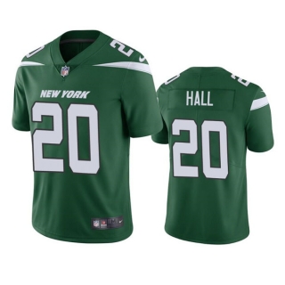 New York Jets #20 Breece Hall 2022 Green Vapor Untouchable Limited Stitched