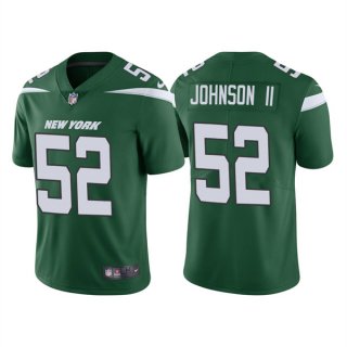 New York Jets #52 Jermaine Johnson II 2022 Green Vapor Untouchable Limited