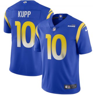 Los Angeles Rams #10 Cooper Kupp 2020 Royal Vapor Limited Stitched NFL Jersey