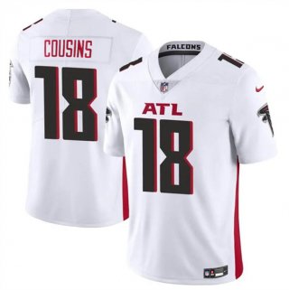 Atlanta Falcons #18 Kirk Cousins White Vapor Untouchable Limited Football