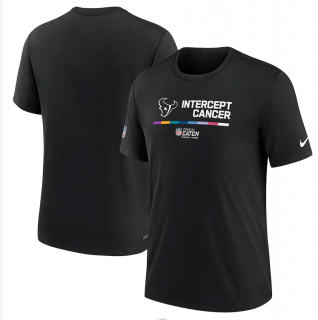 Houston Texans Nike 2022 NFL Crucial Catch Performance T-Shirt - Black