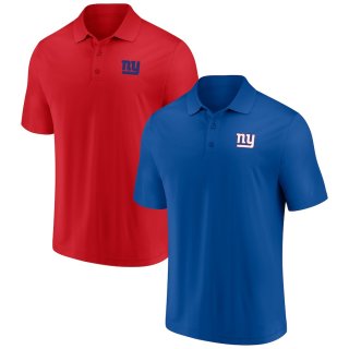 New York Giants Fanatics Branded Home and Away 2-Pack Polo Set - RoyalRed