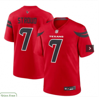 Houston Texans #7 C.J. Stroud red 2024 Vapor F.U.S.E. Limited Football Stitched Jersey
