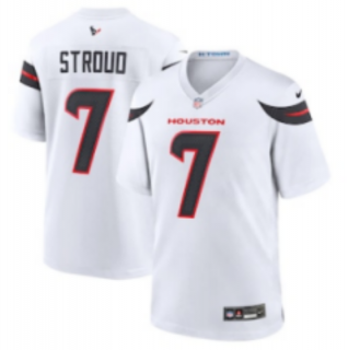 Houston Texans #7 C.J. Stroud white 2024 Vapor F.U.S.E. Limited Football Stitched Jersey