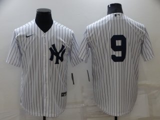 New York Yankees #9 Roger Maris White Cool Base Stitched Baseball Jersey