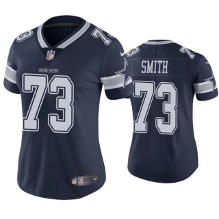 women Dallas Cowboys #73 Tyler Smith Navy Vapor Untouchable Limited Stitched