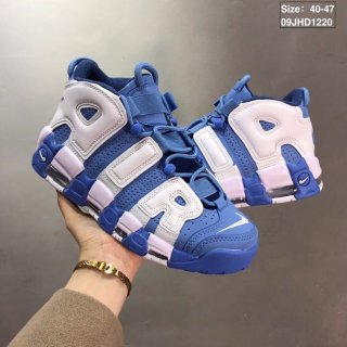 Scottie Pippens blue white shoes