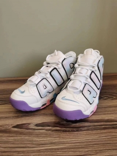 Scottie Pippens white purple shoes