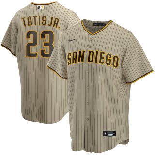 Padres-23-Fernando-Tatis-Jr. brown jersey
