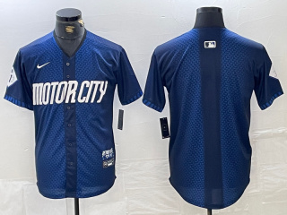 Detroit Tigers blank 2024 Navy City Connect Cool Base Limited