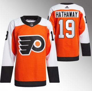Philadelphia Flyers #19 Garnet Hathaway 2023-24 Orange Stitched Jersey