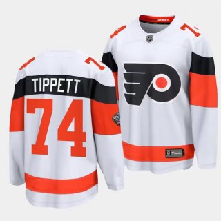 Philadelphia Flyers #74 Owen Tippett White 2024 Stadium Series Stitched Jersey 2