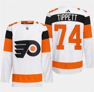 Philadelphia Flyers #74 Owen Tippett White 2024 Stadium Series Stitched Jersey