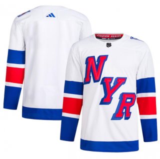 New York Rangers Blank White 2024 Stadium Series Stitched Jersey
