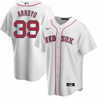 Boston Red Sox #39 Christian Arroyo White Cool Base Stitched Baseball Jersey