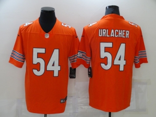 Chicago Bears #54 Brian Urlacher Orange Vapor Untouchable Limited Stitched