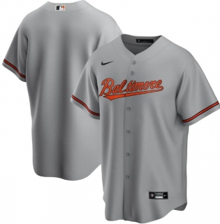 Baltimore Orioles Grey Cool Base Stitched MLB Jersey