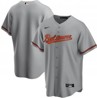 Baltimore Orioles Grey Cool Base Stitched MLB Jersey