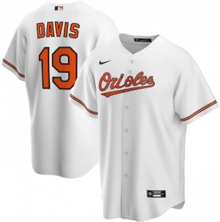 Baltimore Orioles White #19 Chris Davis Cool Base Stitched MLB Jersey