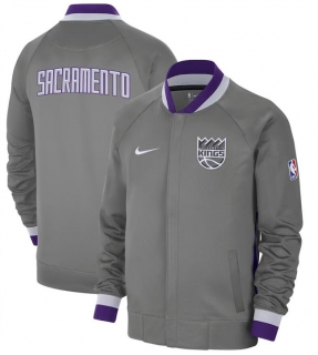 Sacramento Kings Grey 2022-23 City Edition Full-Zip Jacket