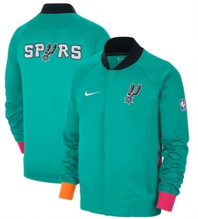 San Antonio Spurs Turquoise Pink 2022-23 City Edition Full-Zip Jacket