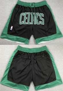Boston Celtics Black Shorts (Run Small)