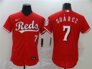 Cincinnati Reds #27 Trevor Bauer Reds Flex Base Stitched MLB Jersey 2