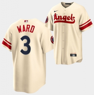 Los Angeles Angels #3 Taylor Ward 2022 Cream City Connect Cool Base Stitched