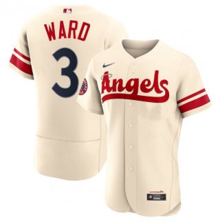 Los Angeles Angels #3 Taylor Ward 2022 Cream City Connect Flex Base Stitched