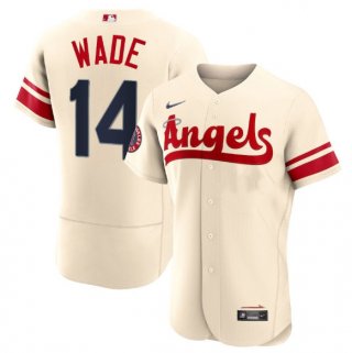 Los Angeles Angels #14 Tyler Wade 2022 Cream City Connect Flex Base Stitched