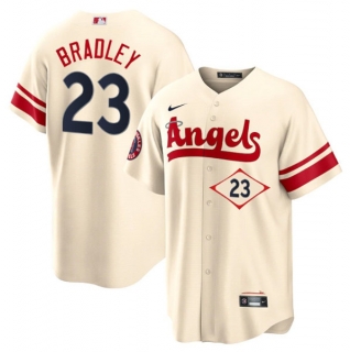 Los Angeles Angels #23 Archie Bradley 2022 Cream City Connect Cool Base Stitched