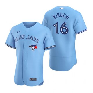 Toronto Blue Jays #16 Yusei Kikuchi Blue Flex Base Stitched Baseball Jersey